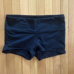 Lululemon - 2 inch inseam, low rise spandex (size 6)